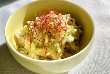 白菜とじゃこナムル