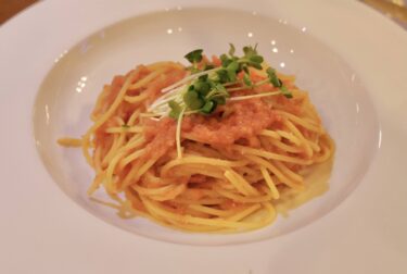 和えるだけ明太子パスタ