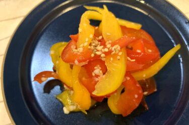 パプリカの塩麹和え