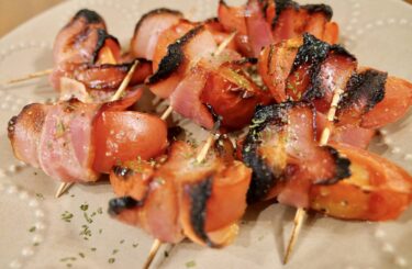トマトベーコン焼き