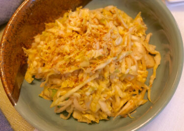 キャベツの和風ごまマヨサラダ