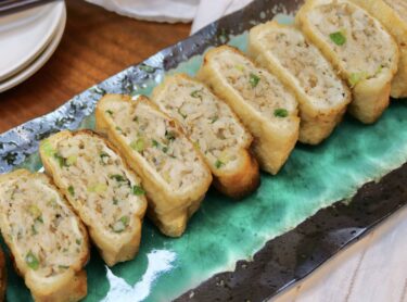 油揚げの肉詰め