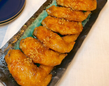 手羽先の甘辛唐揚げ